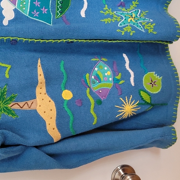 VINTAGE THE QUACKER FACTORY SWEATER - Picture 8 of 12